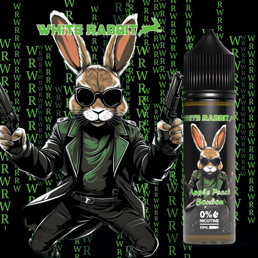 E-Liquide Apple Peach Bonbon - 0% 50ML