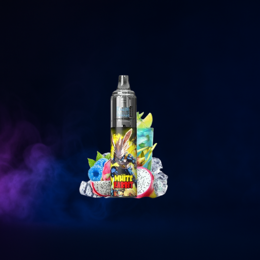 PUFF TORNADO - Dragon Blue Razz Lemonade Ice - Puff 7000 Rechargeable - TPD - 2% nicotine