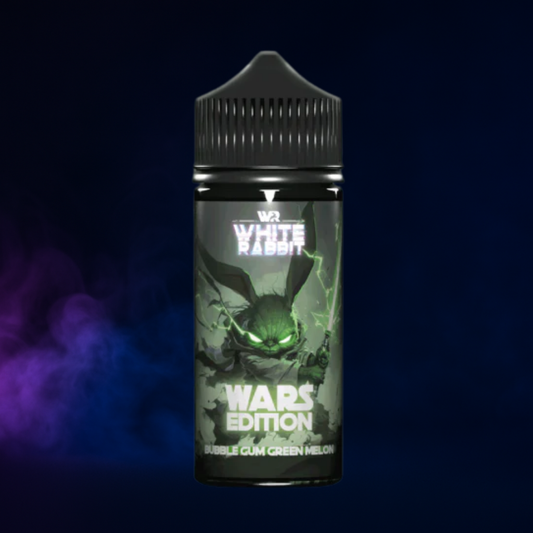 E-Liquide Bubble Gum Green Melon - WARS Edition 0% nicotine 100ML