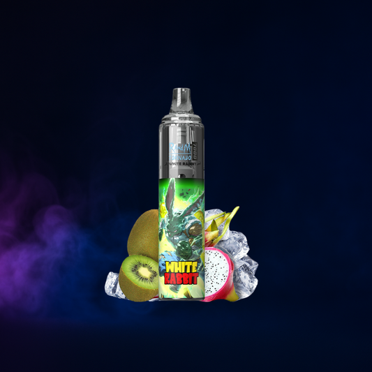 PUFF TORNADO - Dragon Kiwi Ice - Puff 7000 Rechargeable - TPD - 2% nicotine